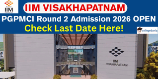 IIM Visakhapatnam PGPMCI Round 2 Admission 2026 Begins; Apply Till January 31 @iimv.ac.in